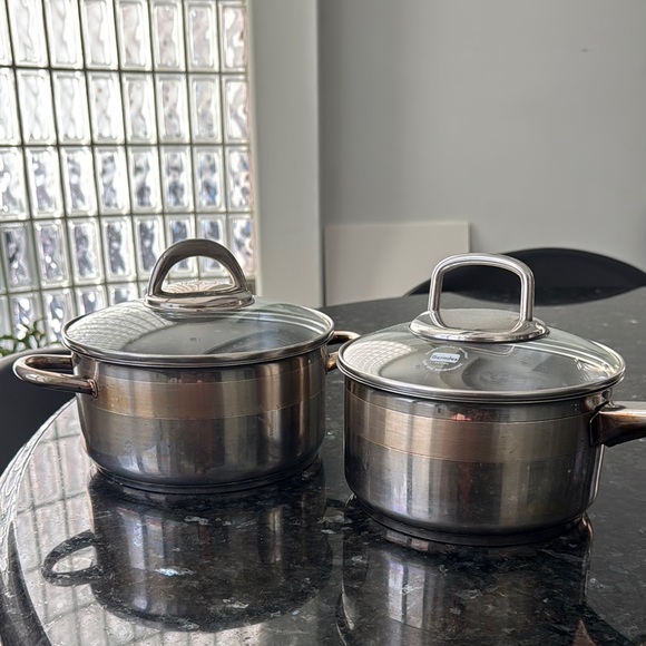 Berndes Stainless Steel Cookware Set with Lids